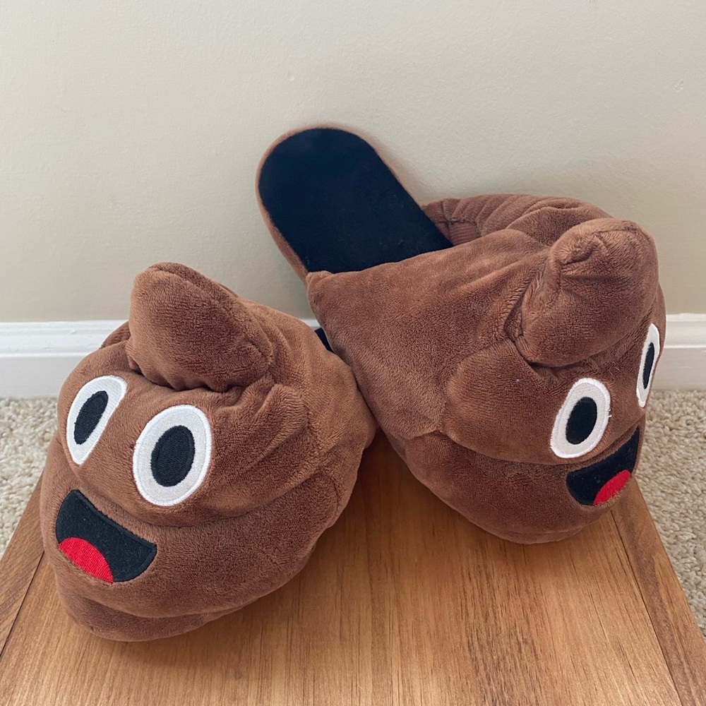 Comfy Poo slippers!